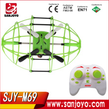 Skytech M69 4CH 2.4GHz Climb RC RTF Quadcopter Drone with Rugby Football Protective Cover SJY-M69